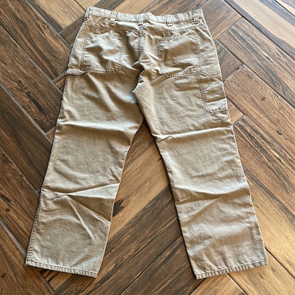 Mens tan work pants - Picture 3 of 6